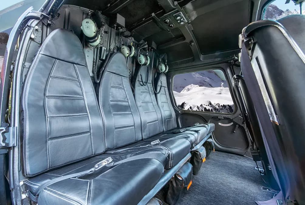 Airbus H125 Héli Sécurité — intérieur de la cabine